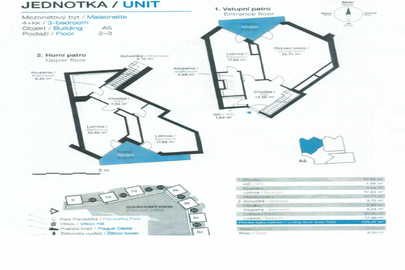 Byt, 4+kk, 125m2, Žižkov