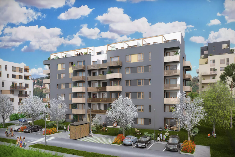 Квартира 1+kk, 32.2м2, Hloubětín