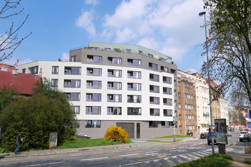 Квартира 2+кк, 55 м2, Košíře