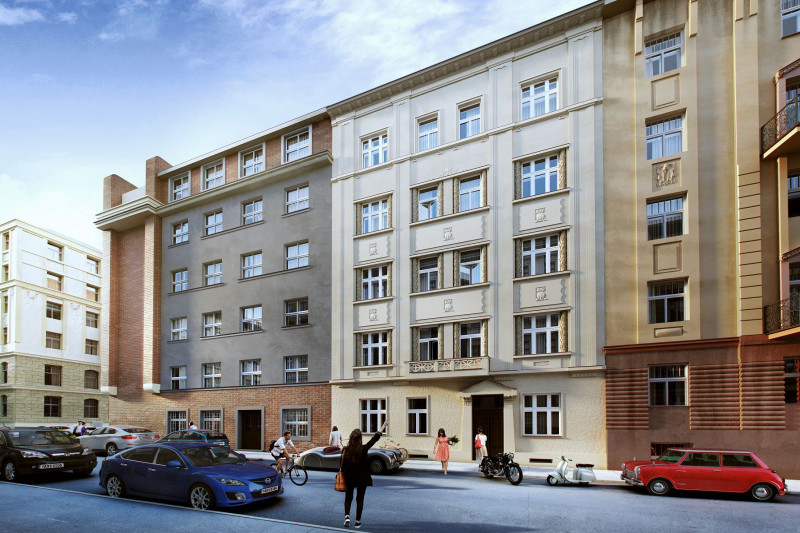 Квартира 2+кк, 47м2, Vršovice