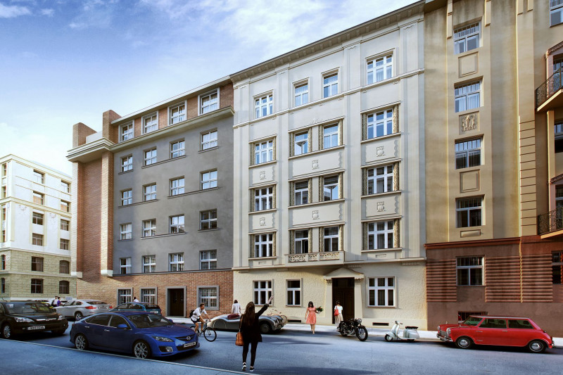 Квартира 2+кк, 48,8м2, Vršovice